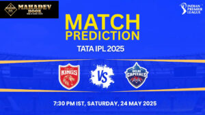 PBKS vs DC Mahadev Book Match Prediction - Who Will Win Today's IPL Match 66 2025?